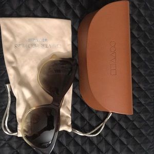 Oliver Peoples Women Reigh Sunglasses Brown EUC